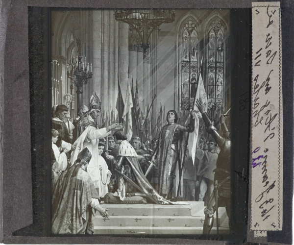 Jeanne d'Arc au Sacre de Charles VII – secondary view of slide