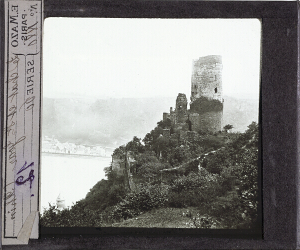 Le Chat et Saint-Goar, Rhin – secondary view of slide