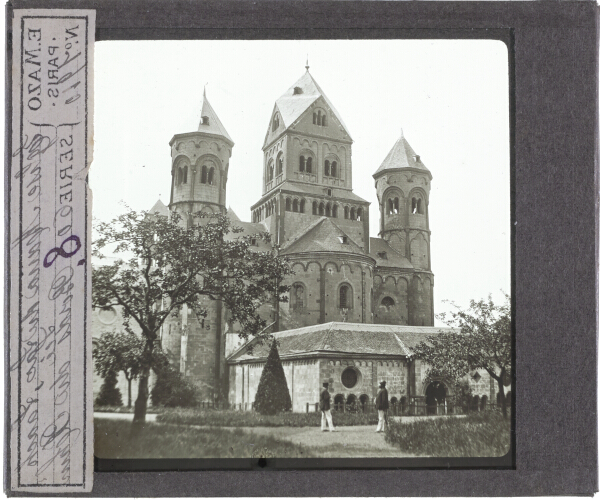 Eglise Maria-du-Lac, Laach See, bords du Rhin – secondary view of slide