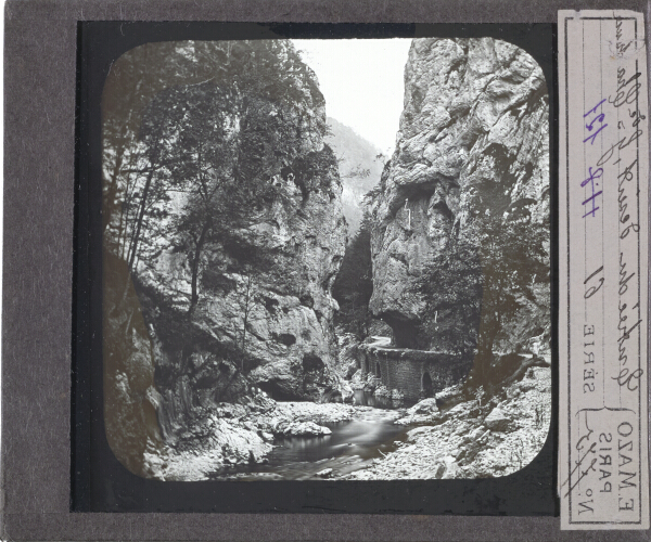 Entrée du Désert, Grande-Chartreuse – secondary view of slide