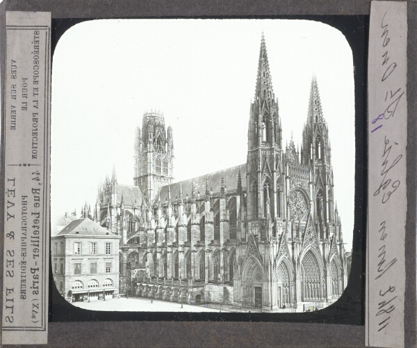Rouen. Eglise Saint Ouen – secondary view of slide