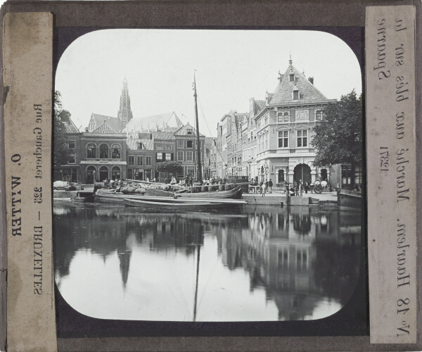 Haarlem. Marché aux blés sur la Spaarne – secondary view of slide