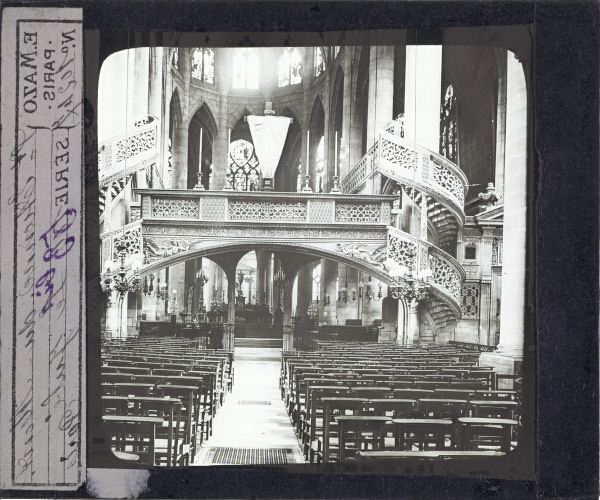 Saint-Etienne-du-Mont, le jubé – secondary view of slide