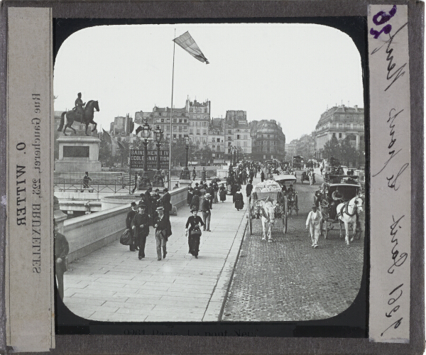 Paris. Le Pont Neuf – secondary view of slide