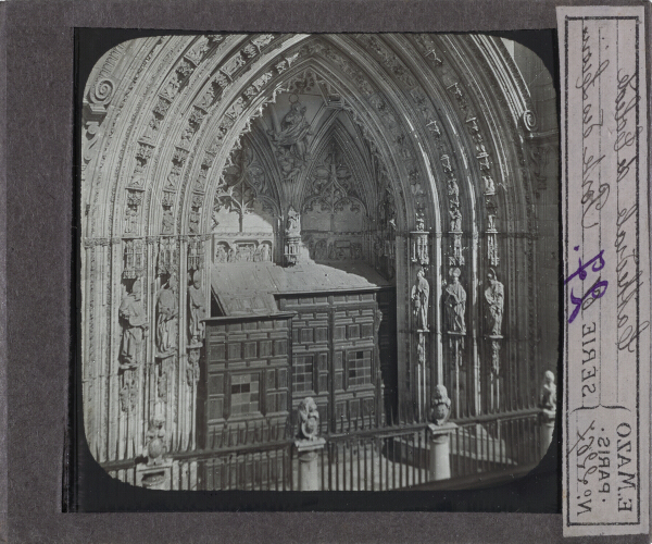 Cathédrale de Tolède, Porte des Lions – secondary view of slide
