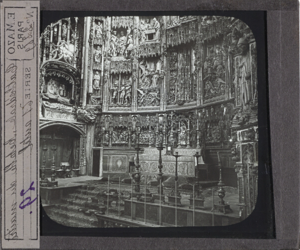 Cathédrale, Retable du maître autel – secondary view of slide