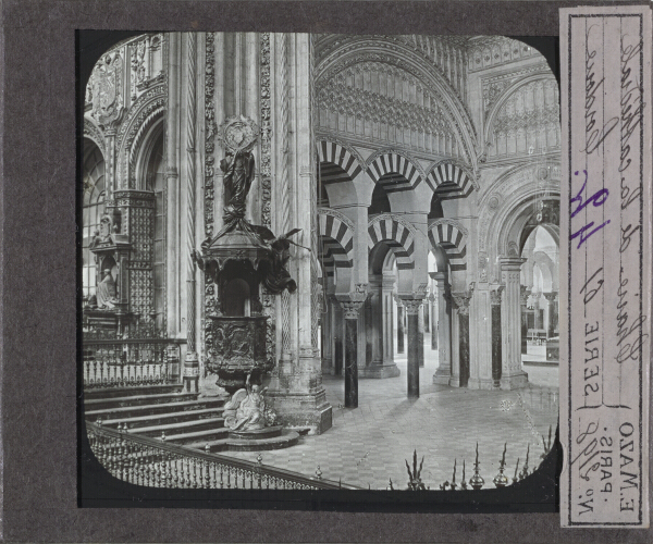 Chaire de la cathédrale, Cordoue – secondary view of slide