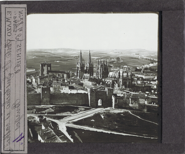 Porte de Saint-Eustache et la cathédrale – secondary view of slide
