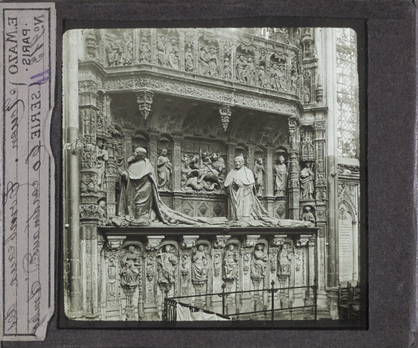 Tombeaux des cardinaux d’Amboise – secondary view of slide