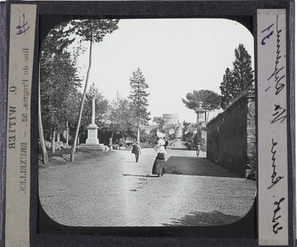 Rome. Via Appienne – secondary view of slide