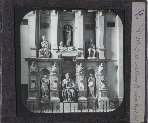 Rome. Tombeau de Jules II – secondary view of slide