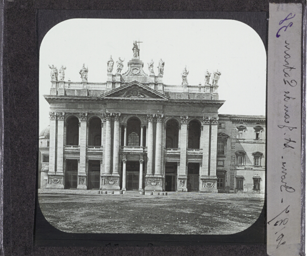 Rome. Saint Jean de Latran – secondary view of slide