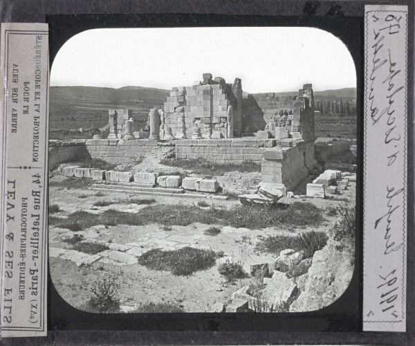Temple d'Esculape, Lambessa – secondary view of slide