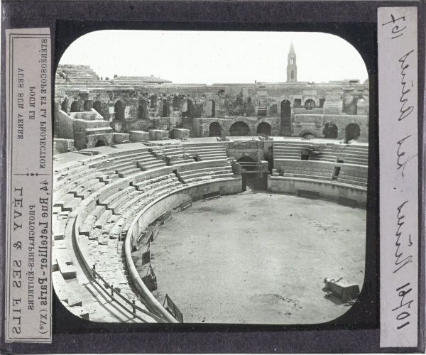 Nîmes, Les Arènes – secondary view of slide