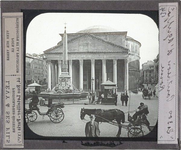 Panthéon d'Agrippa, Rome – secondary view of slide