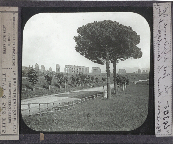 La Voie Appienne. Aqueduc dans la Campagne de Rome – secondary view of slide