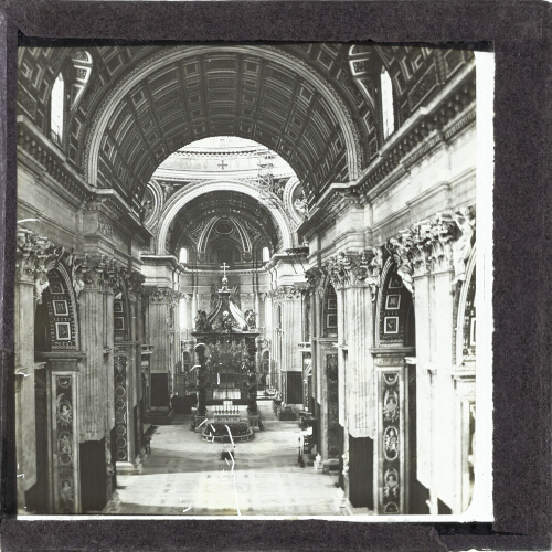 Interior of St Peter's, Rome
