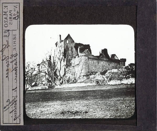 Château de Stirling – secondary view of slide