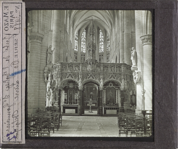 Jubé de l’église St-Gommaire – secondary view of slide