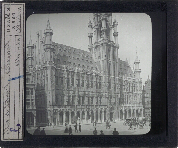 Bruxelles. L’Hôtel-de-Ville – secondary view of slide