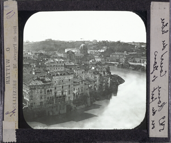 Rome. Cours du Tibre ou le Fort St Jean – secondary view of slide