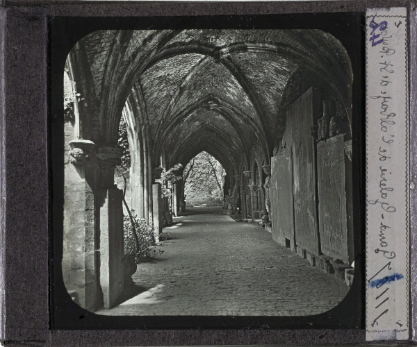Gand -- Galerie de l'abbaye de St Bavon – secondary view of slide