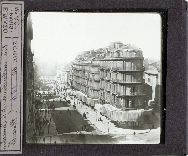 Vue instantanée de la Cannebière – secondary view of slide