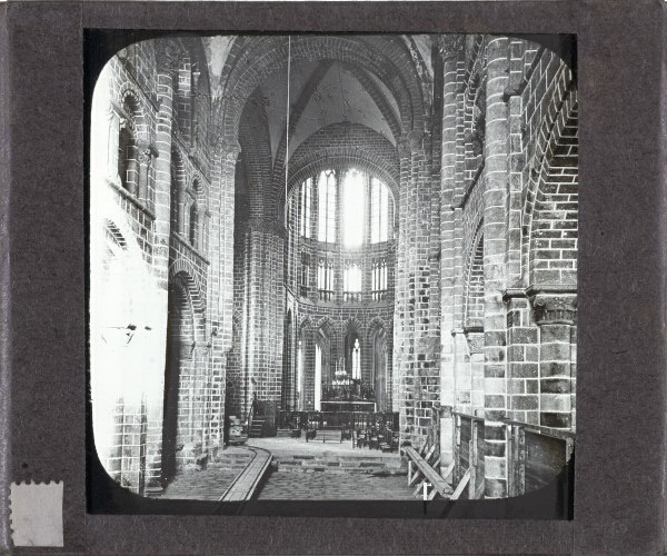 Interior of unidentified church or cathedral – secondary view of slide