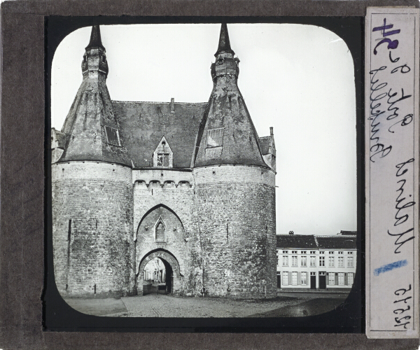 Malines. Porte de Bruxelles – secondary view of slide