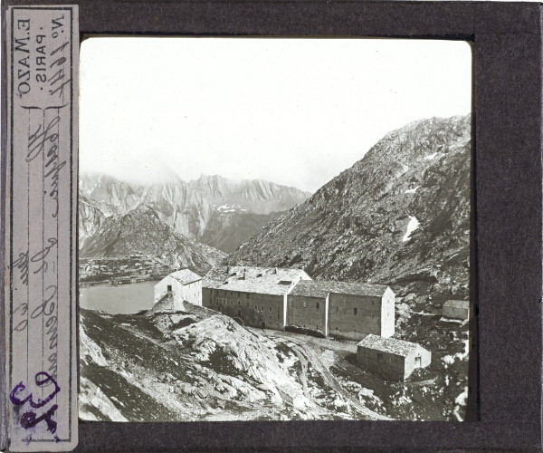 Hospice St-Bernard, vue générale – secondary view of slide