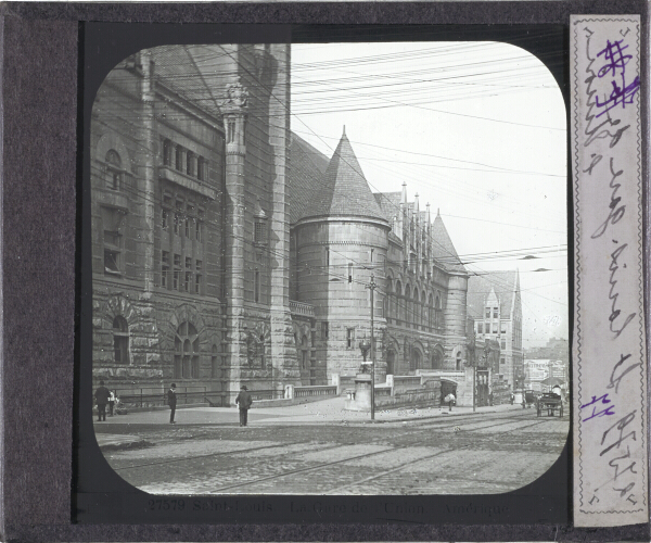 St Louis. Gare de l'Union – secondary view of slide