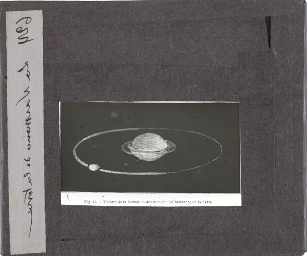 La Naissance de la terre – secondary view of slide