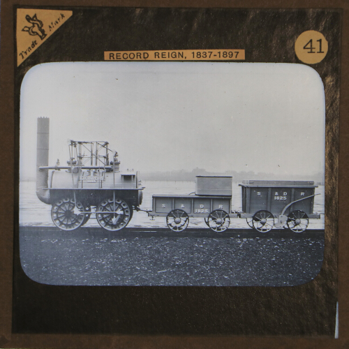 Stephenson's First Locomotive -- the 'Rocket'