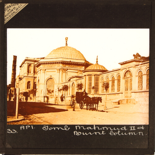 Tomb Mahmud II and Burnt Column