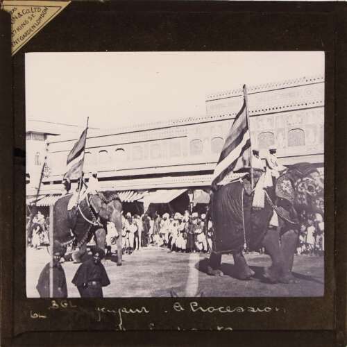 Jaipur. A Procession