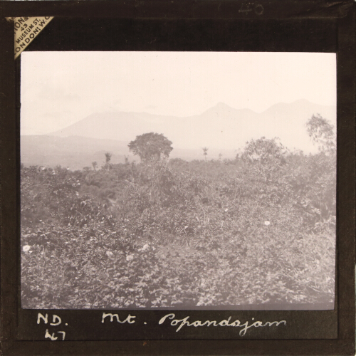 Volcanic Mount Popardajan