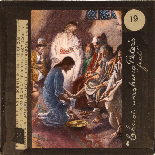 Christ washing Peter's feet