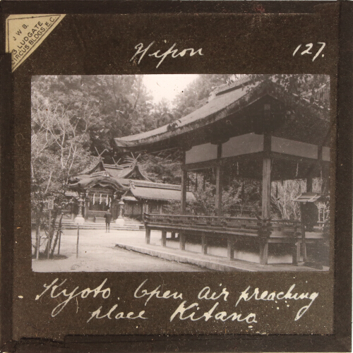 Kyoto. Open air preaching place, Kitana