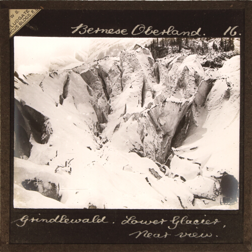 Grindlewald. Lower Glacier, Near view