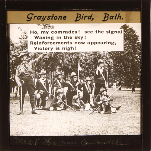 Ho, my comrades! see the signal / Waving in the sky