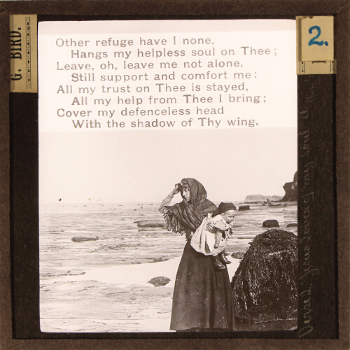 Other refuge have I none,  / Hangs my helpless soul on Thee;