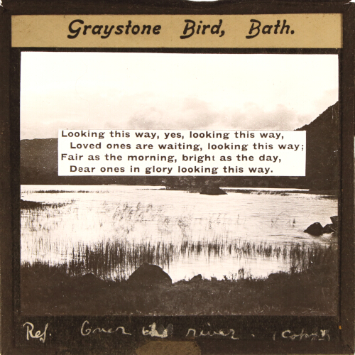 Refrain: Looking this way, yes, looking this way, / Loved ones are waiting, looking this way;