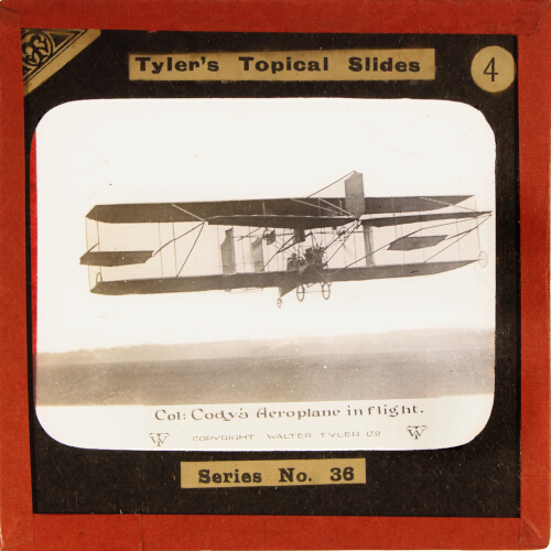 Col. Cody's Aeroplane in flight