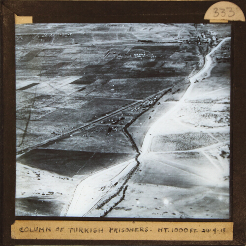 Column of Turkish prisoners, height 1000ft 24.9.18