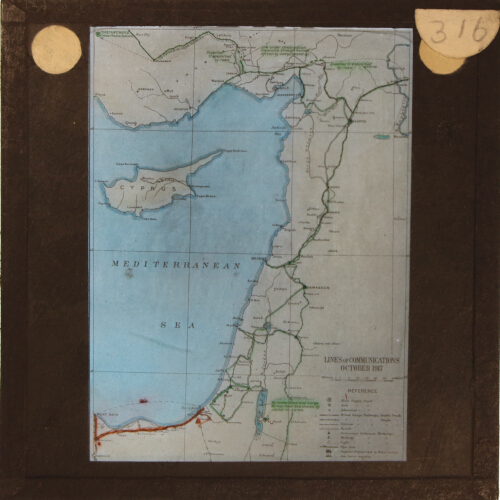 Lines of Communications, October 1917