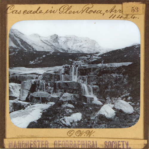 Cascade in Glen Rosa, Arran