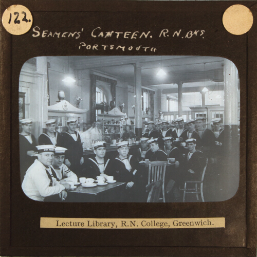 Seamens' Canteen, R.N. Barracks, Portsmouth