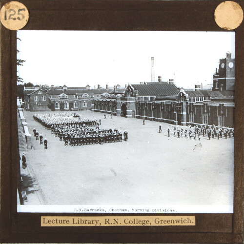 R.N. Barracks. Chatham, Morning Divisions