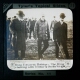 slide image -- King Edwards Holiday -- The King chatting with Wilbur and Orville Wright