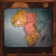 Africa -- Map, to show the routes of modern explorers
